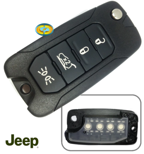 CD6821 Capa Controle Chave Canivete Jeep Renegade - comprar online