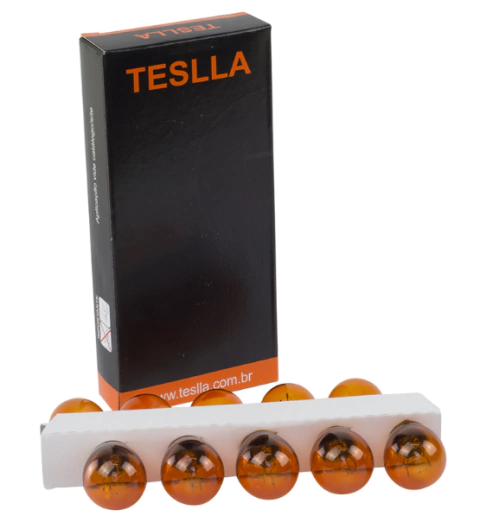 CD4116 Lâmpada 1034 2 Polos Teslla 12V 21/5W Ambar 10 unidades - comprar online