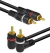 CD5216 Cabo Som Plug 2 RCA x 2 RCA Macho 1,50 Metros Stereo com Fio Terra na internet