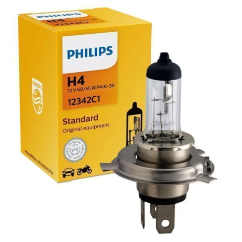 CD7466 Lâmpada Philips H4 12V 60/55W Farol Standard - comprar online