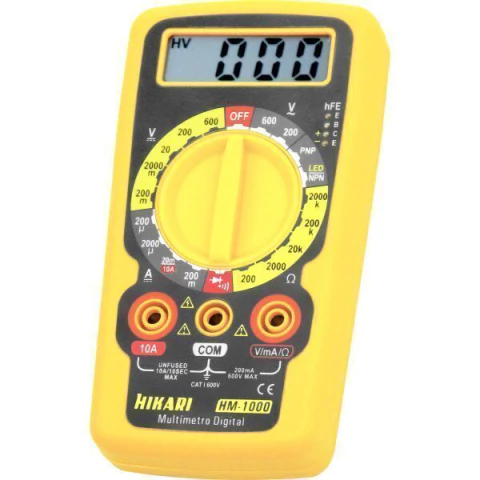 CD4679 Multímetro Digital HM1000 Hikari - comprar online
