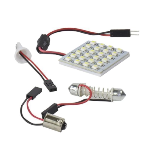 CD3155 Lâmpada Torpedo 40mm Branco 24 Leds 12V Teslla - comprar online