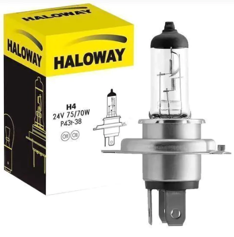 CD5192 Lâmpada Haloway H4 24V 75/70W Farol - comprar online