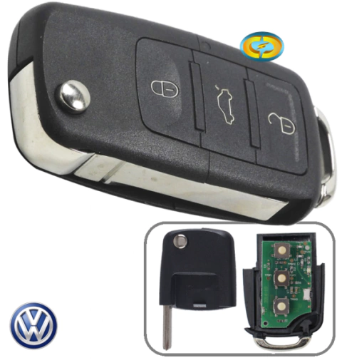 CD4158 Controle Chave Canivete VW Gol G5 Saveiro 2008 a 2013 - comprar online