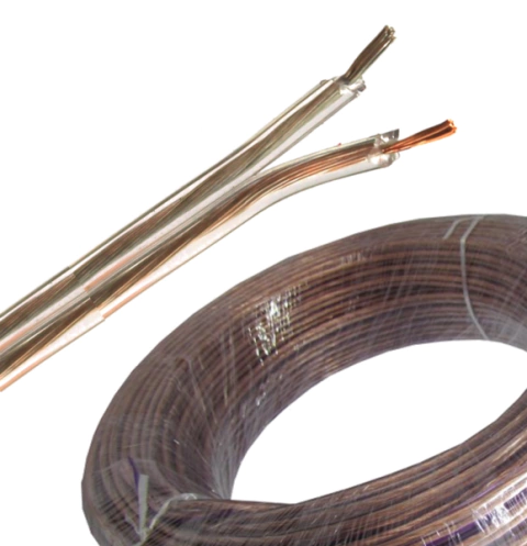 CD1052 Cabo 2 Fios de 0.75mm Cristal 2x18 Rolo 100 Metros Paralelo Flexível - comprar online