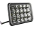 CD9531 Farol Milha Auxiliar Retangular 15 Leds Branco 45W Bivolt 12V 24V Off Road - loja online
