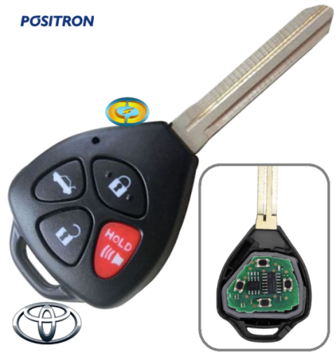 CD4756 Controle Positron Chave Toyota Hilux 4 Botões - comprar online