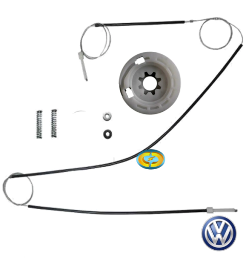 CD7959 Kit Reparo Máquina Vidro Elétrico VW Santana G2 1999 a 2006 Dianteiro - comprar online