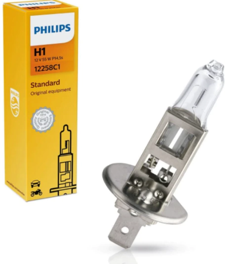 CD7422 Lâmpada Philips H1 12V 55W Farol - comprar online