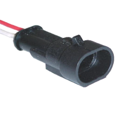 CD9530 Conector 2 Vias Macho Plug Selado com Chicote - comprar online