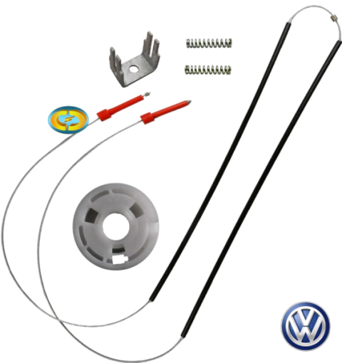 CD7958 Kit Reparo Máquina Vidro Elétrico VW Santana G1 1988 a 1998 Dianteiro - comprar online
