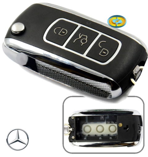 CD4347 Capa Controle KD900 Chave Canivete Mercedes Benz - comprar online