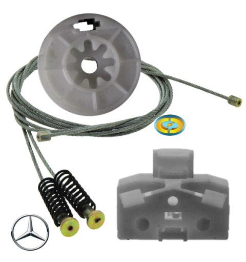 CD7875 Kit Reparo Máquina Vidro Elétrico MB Acello Caminhão Direito - comprar online