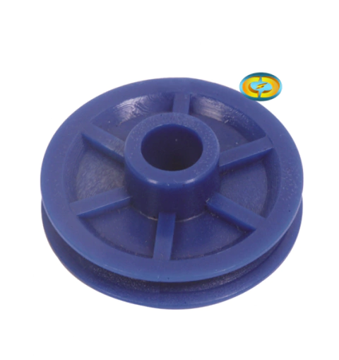 CD7636 Roldana Guia Passa Cabo 35mm Azul com Torre sem Rebite 10 unidades - comprar online