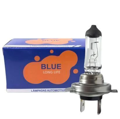 CD4144 Lâmpada Blue Long H7 12V 55W Farol - comprar online