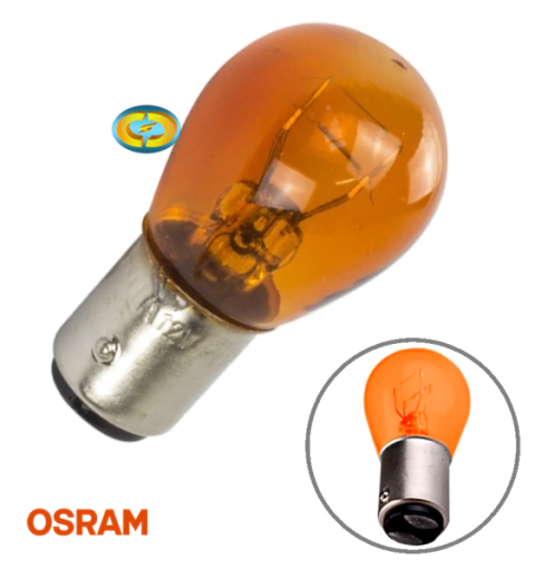 CD8875 Lâmpada 1034 2 Polos Osram 12V 27/7W Ambar Par - comprar online