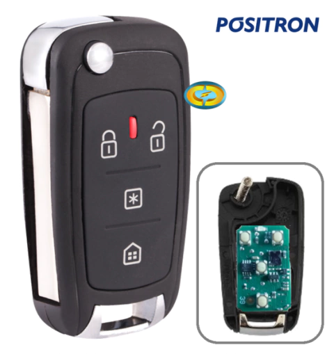 CD1465 Controle Chave Canivete Alarme Positron PX80 - comprar online