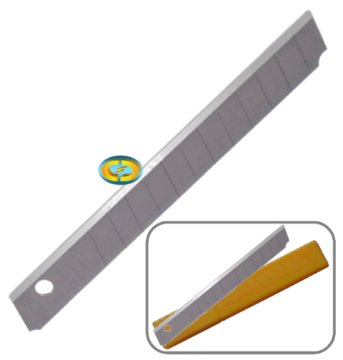 CD1081 Lâmina 9mm Angulo 59 Graus para Estilete Fino 10 unidades - comprar online