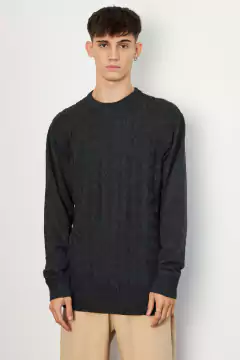 Sweater BRAIDED - Blamck