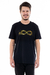 Camiseta em algodão fio egipcio Infinito Tour Galaxia com assinatura