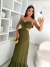 Imagem do VESTIDO TOMARA QUE CAIA COM RECORTE LATERAL E FLORES MYKONOS
