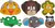 Antifaces Foami (6 Piezas) en internet