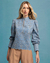 Blusa Jeans Bordada - comprar online