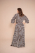 Conj Crepe Saia Longa Estampada E Camisa - loja online