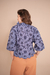 Imagem do Blusa Laço Laise Jeans Bordada