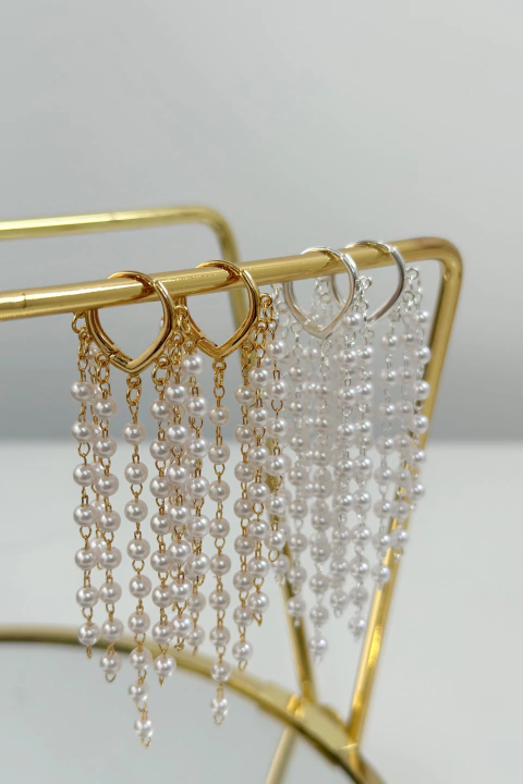 Brinco Cascata Pérola