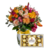 Arranjo de Mix de Flores no Vaso de Vidro com Ferrero Rocher - comprar online