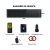 Imagem do Letreiro Painel LED Olhos Animados para Carro, Caminhão e Veículos USB Bluetooth