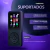 Imagem do MP3 MP4 Player Bluetooth 1,8" Rádio FM 64GB Tela TFT Entrada Type-C