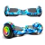 Imagem do Hoverboard Elétrico Skate Bluetooth LED RGB 7 Polegadas Recarregável Até 100kg