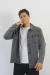 CHAQUETA DE JEANS NEGRA - tienda online