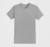 Camiseta de Malha Algodão Lisa Cinza - comprar online