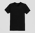 Camiseta de Malha Algodão Lisa Preto - comprar online
