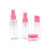 KIT 4 FRASCOS (BORRIFADOR, PORTA CREME, GOTEJADOR, POTE)