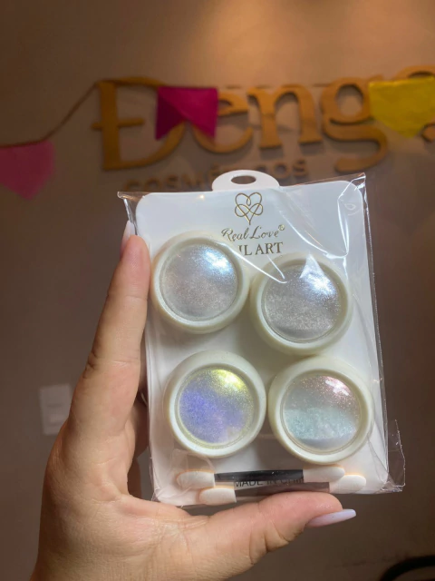 REAL LOVE KIT PO CROMO COM APLICADOR