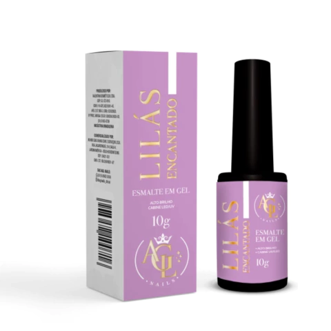 AGL ESMALTE EM GEL LILAS ENCANTADO 10G
