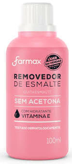 Farmax Removedor de Esmalte sem Acetona 100ml