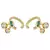 EAR CUFF CHERRY CUBIC - comprar online
