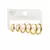 AROS COMBO DE ARGOLLAS GOLD