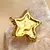ANILLO STAR XL GOLD - comprar online