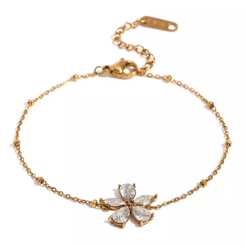 PULSERA FLORCITA CUBIC - comprar online