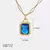 COLLAR VINTAGE AZUL - comprar online