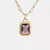 COLLAR VINTAGE VIOLETA - comprar online