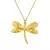 COLLAR LIBELULA GOLD - comprar online