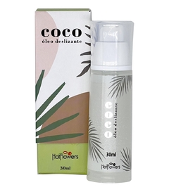 Óleo de Coco Deslizante 100% Puro 150ml Hot Flowers