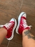 bota plataforma roja - gamuza - comprar online